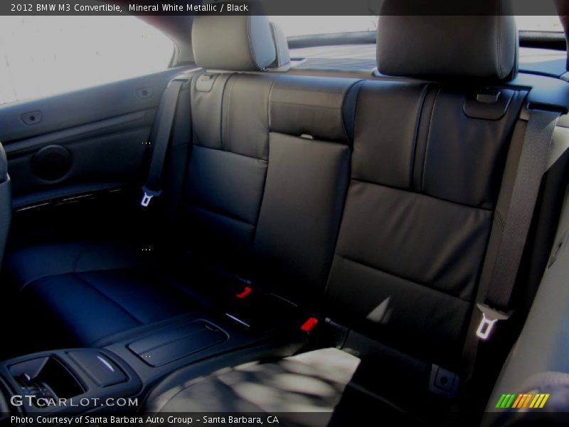 Mineral White Metallic / Black 2012 BMW M3 Convertible