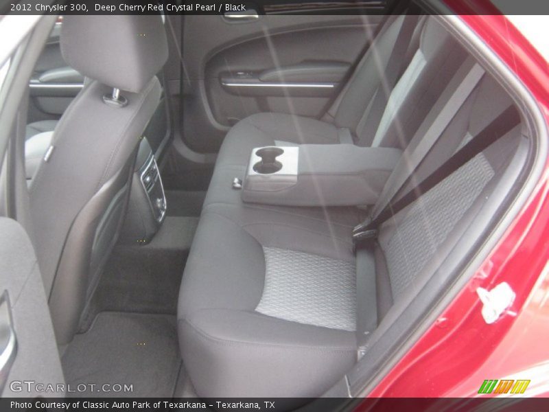 Deep Cherry Red Crystal Pearl / Black 2012 Chrysler 300