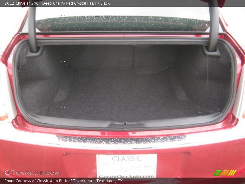 Deep Cherry Red Crystal Pearl / Black 2012 Chrysler 300
