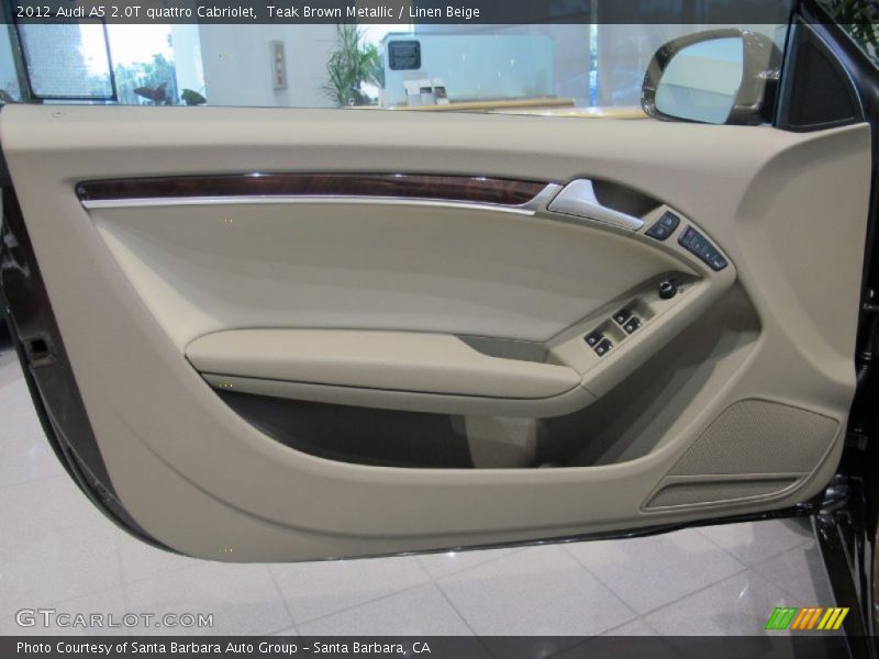 Door Panel of 2012 A5 2.0T quattro Cabriolet
