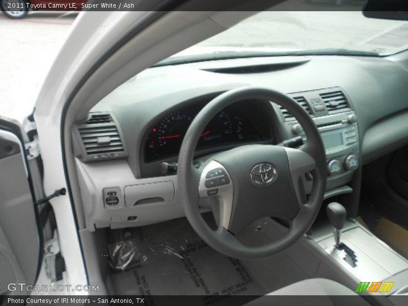 Super White / Ash 2011 Toyota Camry LE