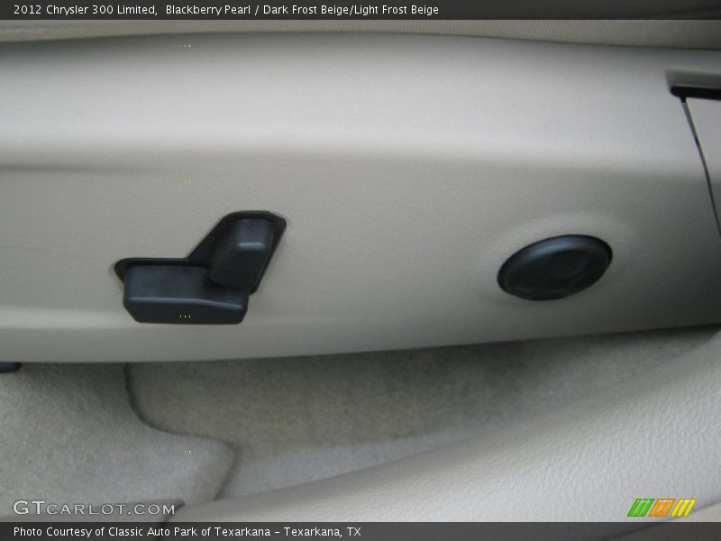 Blackberry Pearl / Dark Frost Beige/Light Frost Beige 2012 Chrysler 300 Limited