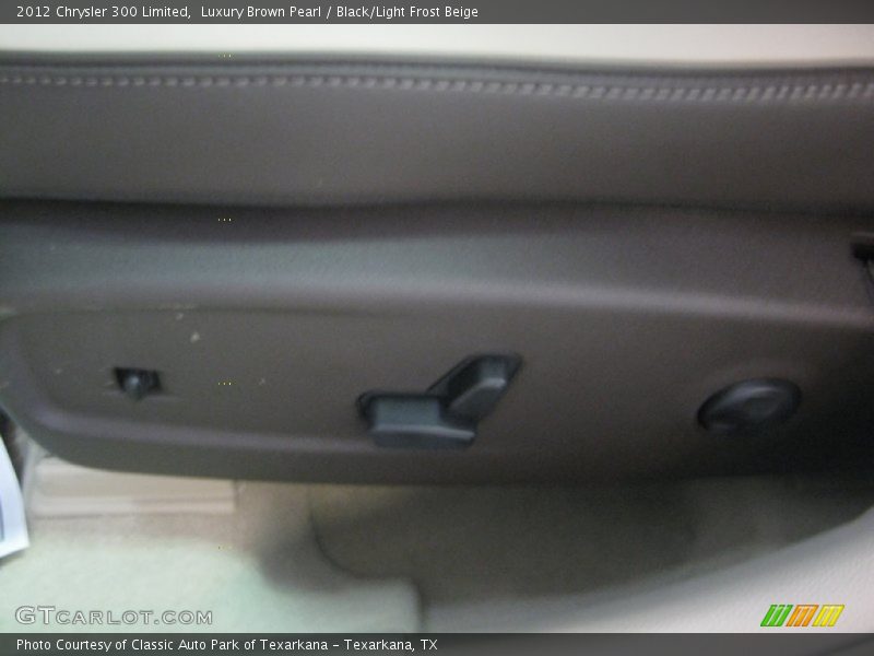Luxury Brown Pearl / Black/Light Frost Beige 2012 Chrysler 300 Limited