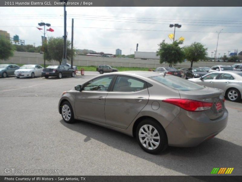 Desert Bronze / Beige 2011 Hyundai Elantra GLS