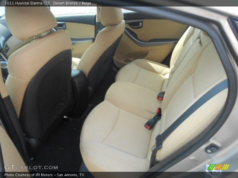 Desert Bronze / Beige 2011 Hyundai Elantra GLS