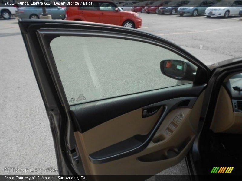 Desert Bronze / Beige 2011 Hyundai Elantra GLS