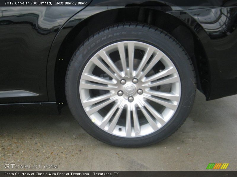Gloss Black / Black 2012 Chrysler 300 Limited
