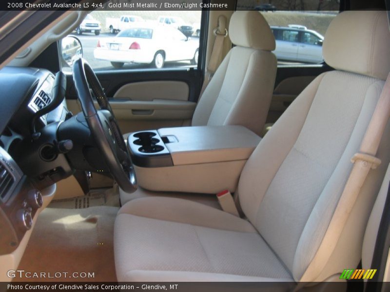 Gold Mist Metallic / Ebony/Light Cashmere 2008 Chevrolet Avalanche LS 4x4