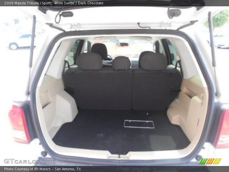 White Suede / Dark Chocolate 2009 Mazda Tribute i Sport