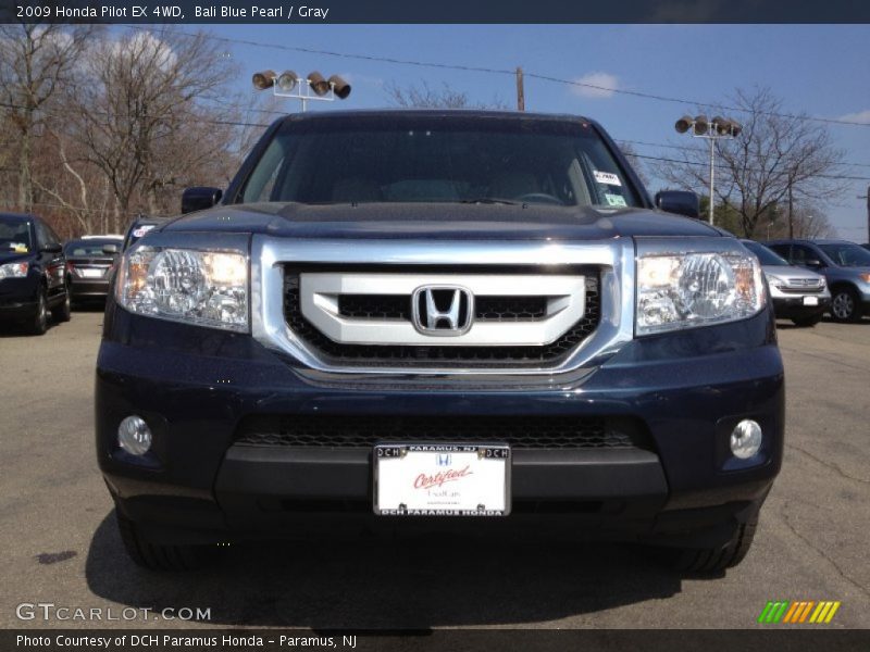 Bali Blue Pearl / Gray 2009 Honda Pilot EX 4WD