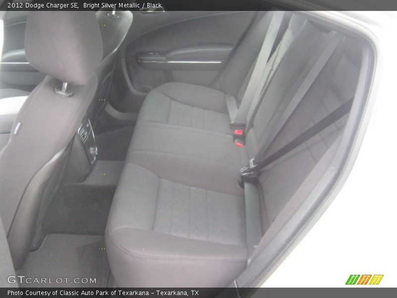Bright Silver Metallic / Black 2012 Dodge Charger SE