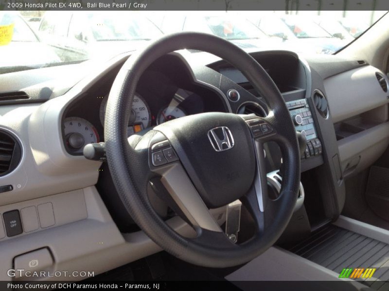 Bali Blue Pearl / Gray 2009 Honda Pilot EX 4WD