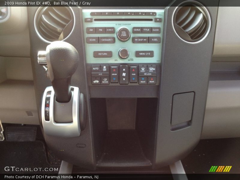 Bali Blue Pearl / Gray 2009 Honda Pilot EX 4WD