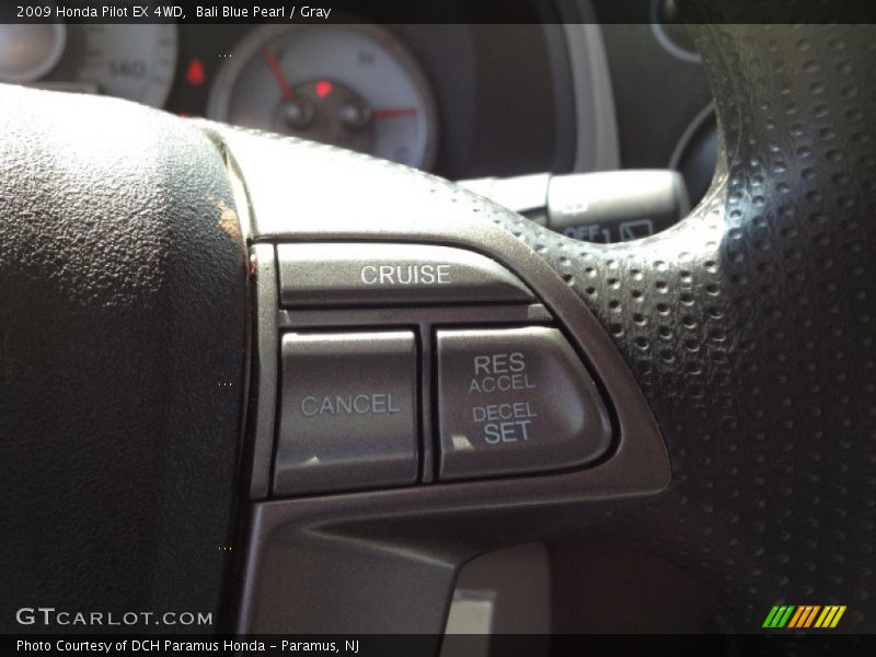 Bali Blue Pearl / Gray 2009 Honda Pilot EX 4WD