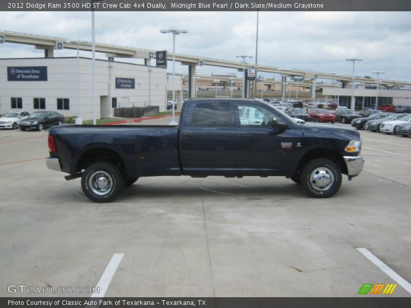 Midnight Blue Pearl / Dark Slate/Medium Graystone 2012 Dodge Ram 3500 HD ST Crew Cab 4x4 Dually