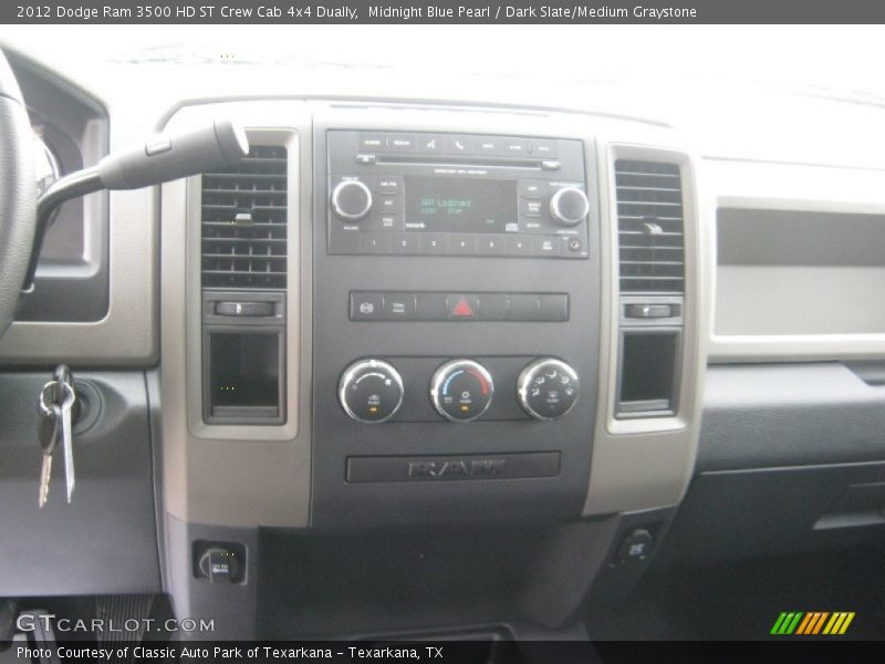 Midnight Blue Pearl / Dark Slate/Medium Graystone 2012 Dodge Ram 3500 HD ST Crew Cab 4x4 Dually