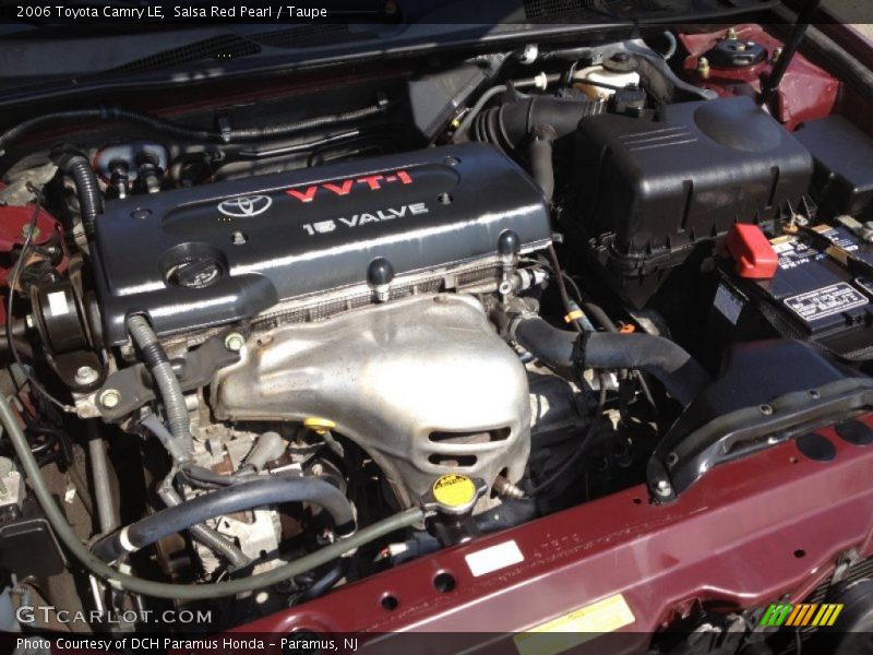 Salsa Red Pearl / Taupe 2006 Toyota Camry LE