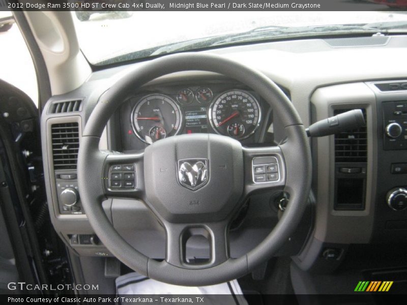 Midnight Blue Pearl / Dark Slate/Medium Graystone 2012 Dodge Ram 3500 HD ST Crew Cab 4x4 Dually