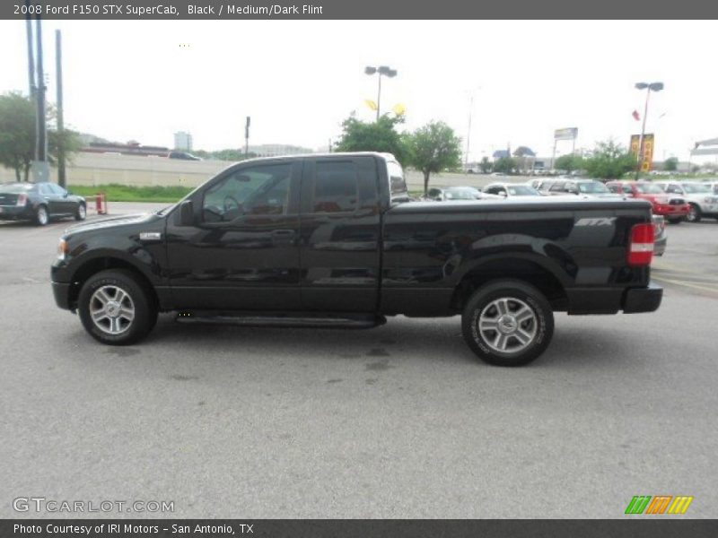 Black / Medium/Dark Flint 2008 Ford F150 STX SuperCab