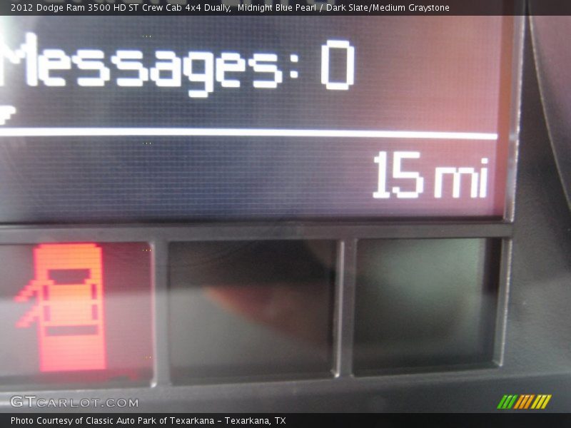Midnight Blue Pearl / Dark Slate/Medium Graystone 2012 Dodge Ram 3500 HD ST Crew Cab 4x4 Dually
