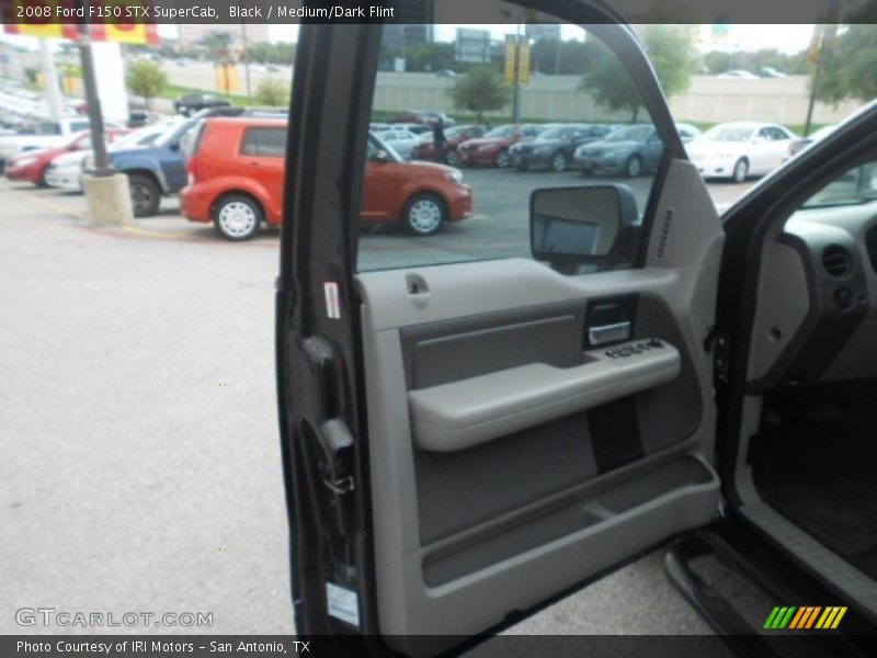 Black / Medium/Dark Flint 2008 Ford F150 STX SuperCab