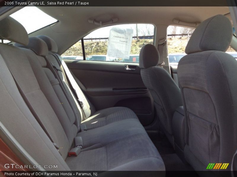 Salsa Red Pearl / Taupe 2006 Toyota Camry LE