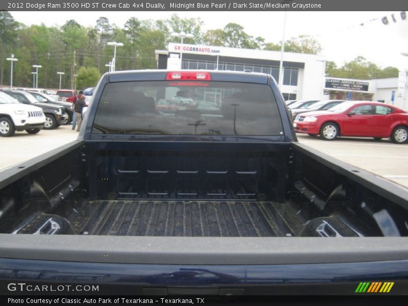 Midnight Blue Pearl / Dark Slate/Medium Graystone 2012 Dodge Ram 3500 HD ST Crew Cab 4x4 Dually