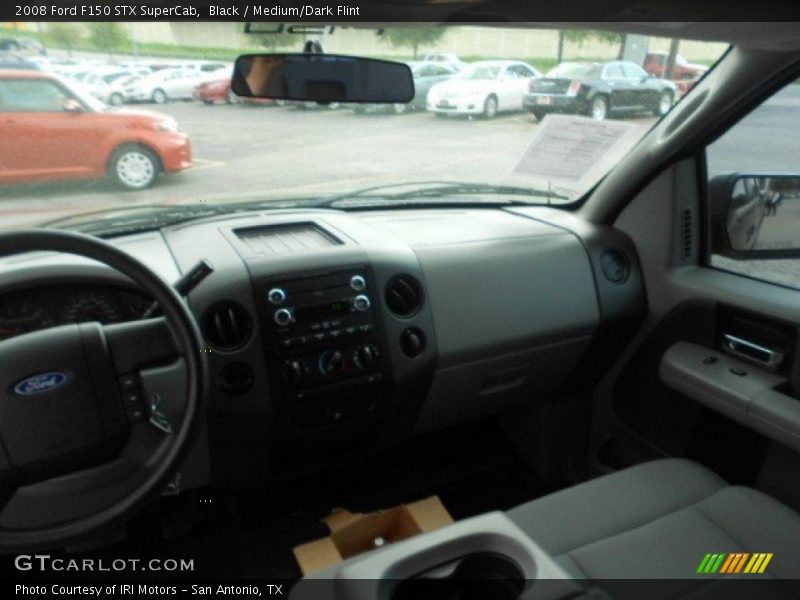 Black / Medium/Dark Flint 2008 Ford F150 STX SuperCab