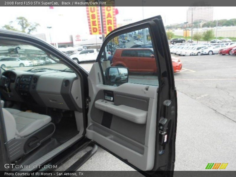 Black / Medium/Dark Flint 2008 Ford F150 STX SuperCab