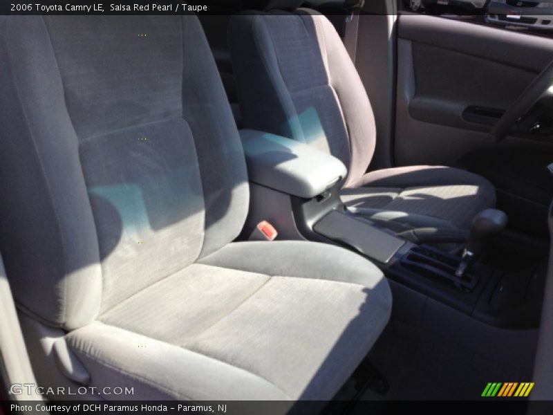 Salsa Red Pearl / Taupe 2006 Toyota Camry LE