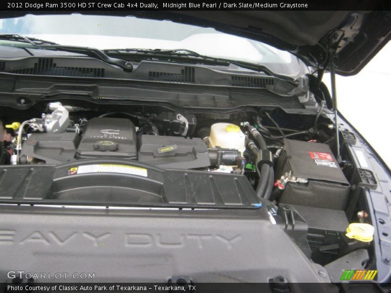 Midnight Blue Pearl / Dark Slate/Medium Graystone 2012 Dodge Ram 3500 HD ST Crew Cab 4x4 Dually