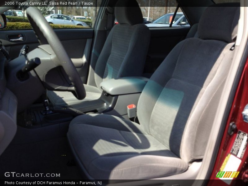 Salsa Red Pearl / Taupe 2006 Toyota Camry LE