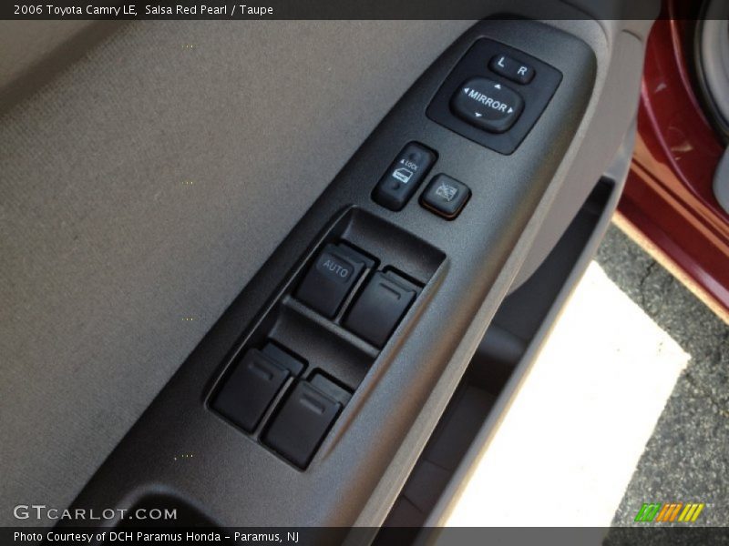 Salsa Red Pearl / Taupe 2006 Toyota Camry LE