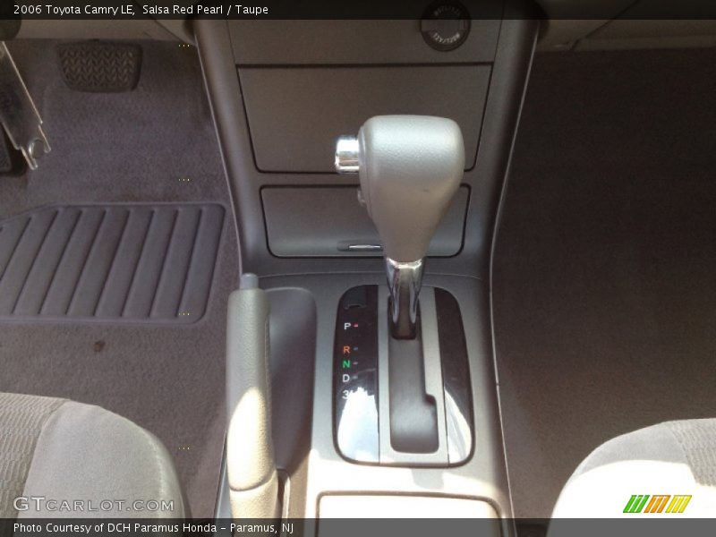 Salsa Red Pearl / Taupe 2006 Toyota Camry LE