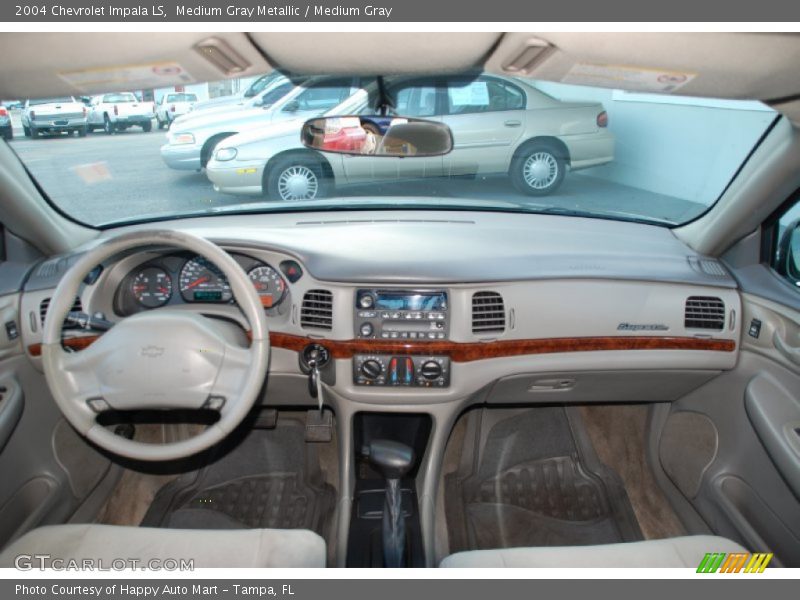 Medium Gray Metallic / Medium Gray 2004 Chevrolet Impala LS