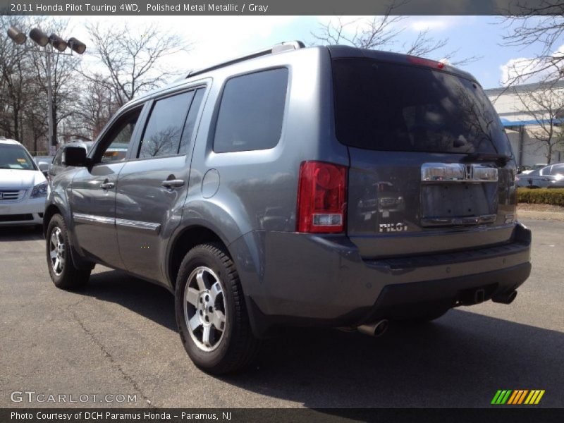 Polished Metal Metallic / Gray 2011 Honda Pilot Touring 4WD