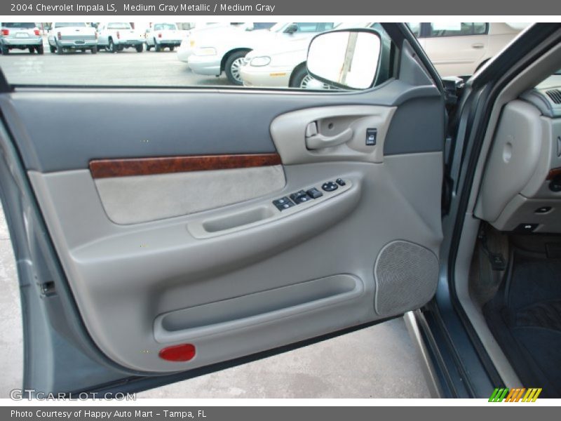 Medium Gray Metallic / Medium Gray 2004 Chevrolet Impala LS