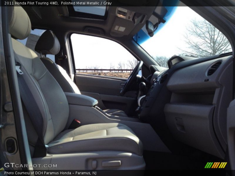 Polished Metal Metallic / Gray 2011 Honda Pilot Touring 4WD