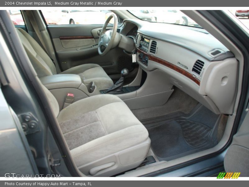 Medium Gray Metallic / Medium Gray 2004 Chevrolet Impala LS