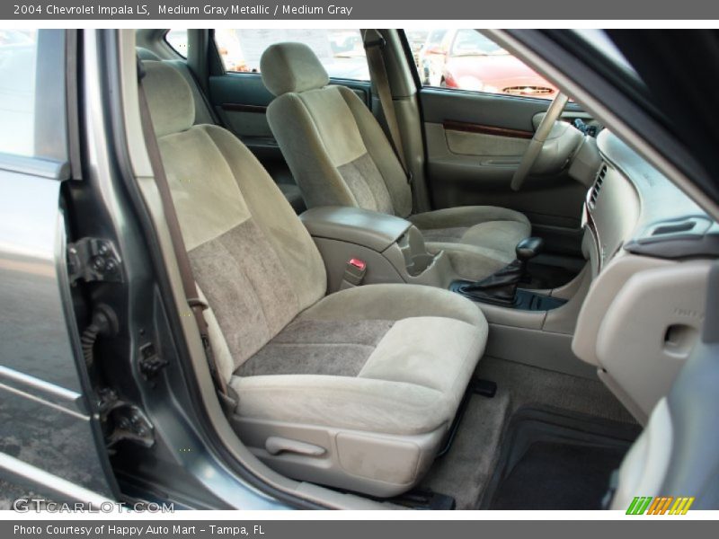 Medium Gray Metallic / Medium Gray 2004 Chevrolet Impala LS