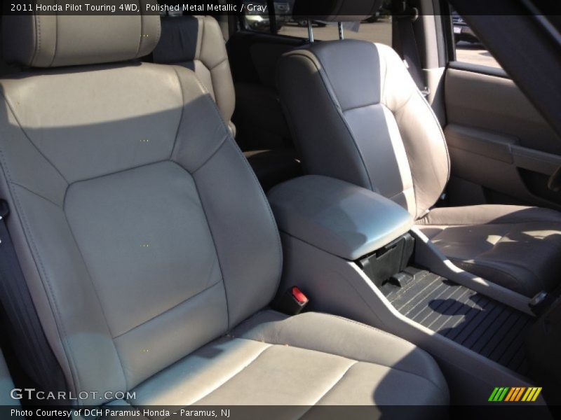 Polished Metal Metallic / Gray 2011 Honda Pilot Touring 4WD
