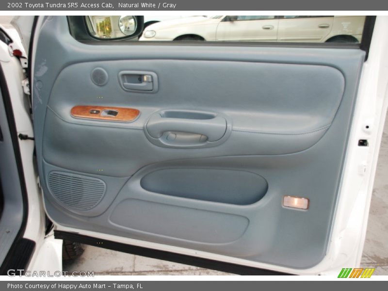 Natural White / Gray 2002 Toyota Tundra SR5 Access Cab