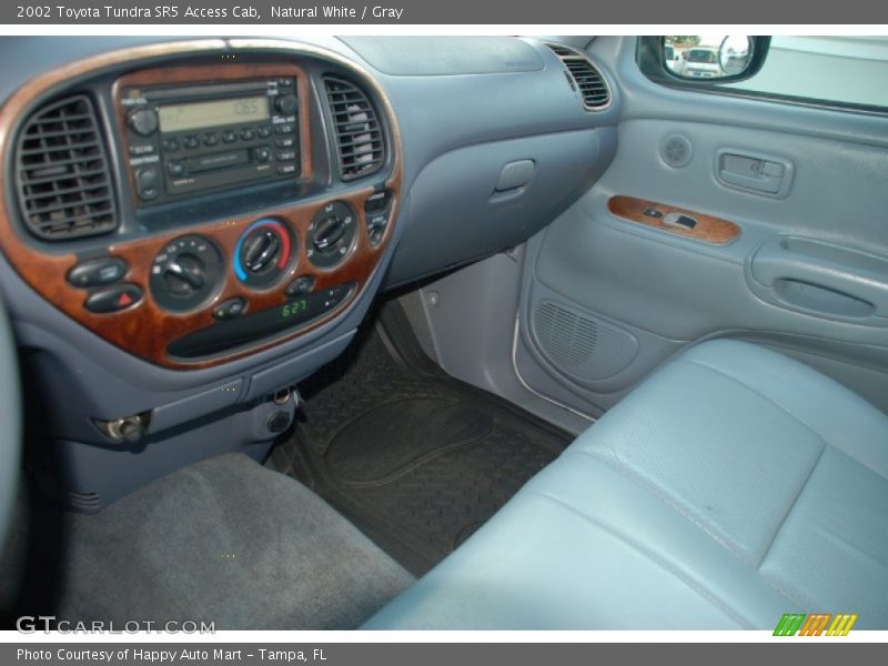 Natural White / Gray 2002 Toyota Tundra SR5 Access Cab
