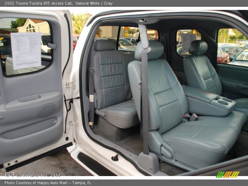 Natural White / Gray 2002 Toyota Tundra SR5 Access Cab