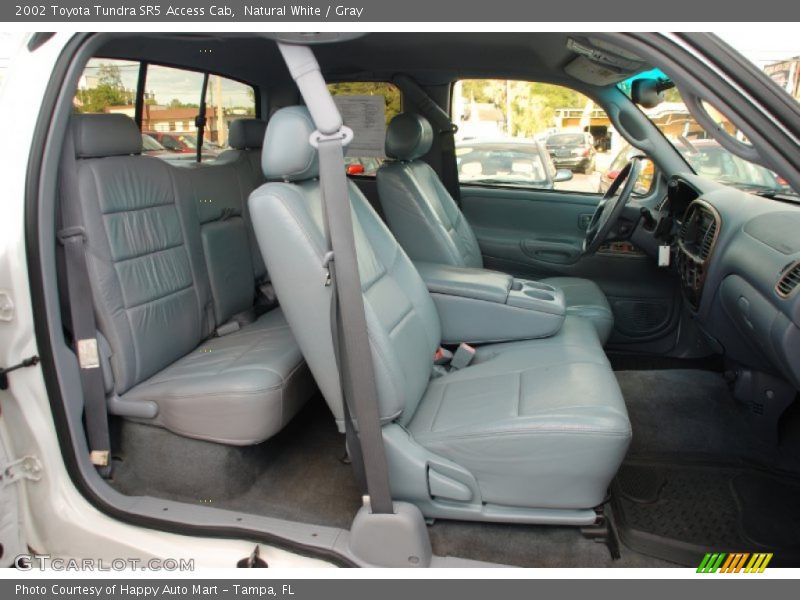 Natural White / Gray 2002 Toyota Tundra SR5 Access Cab