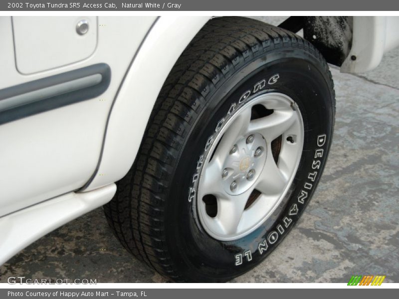 Natural White / Gray 2002 Toyota Tundra SR5 Access Cab