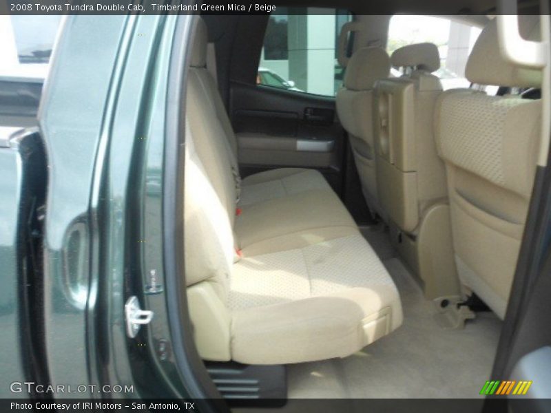 Timberland Green Mica / Beige 2008 Toyota Tundra Double Cab