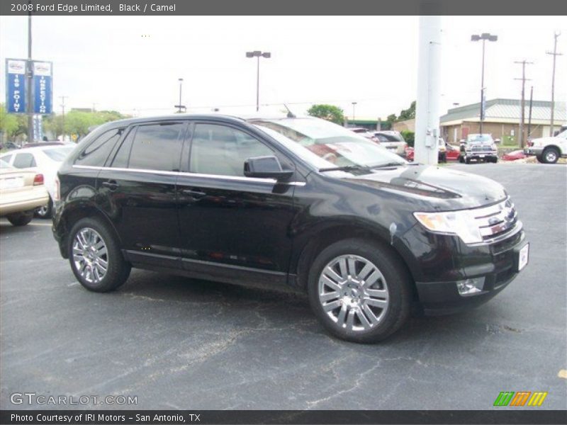 Black / Camel 2008 Ford Edge Limited