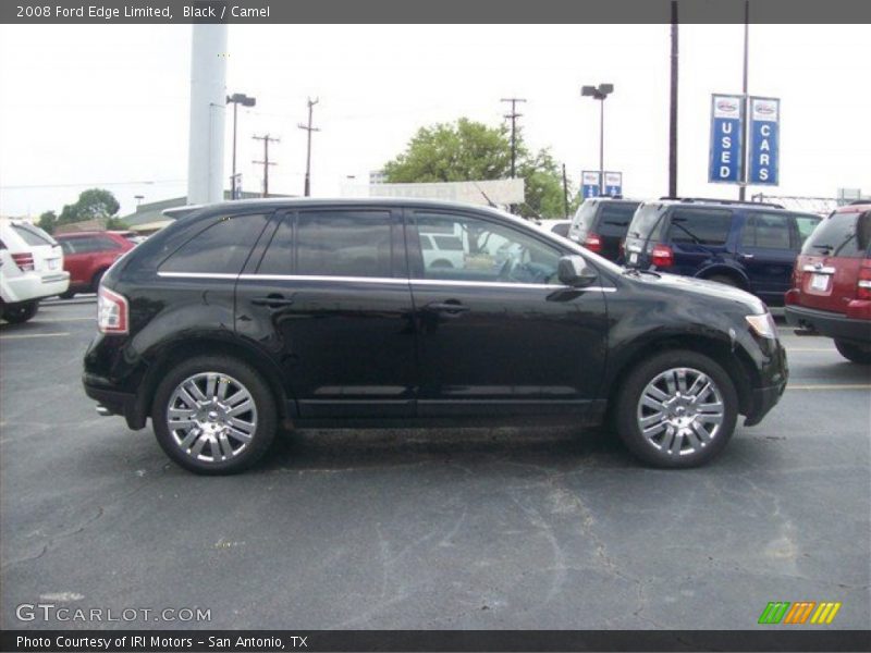 Black / Camel 2008 Ford Edge Limited