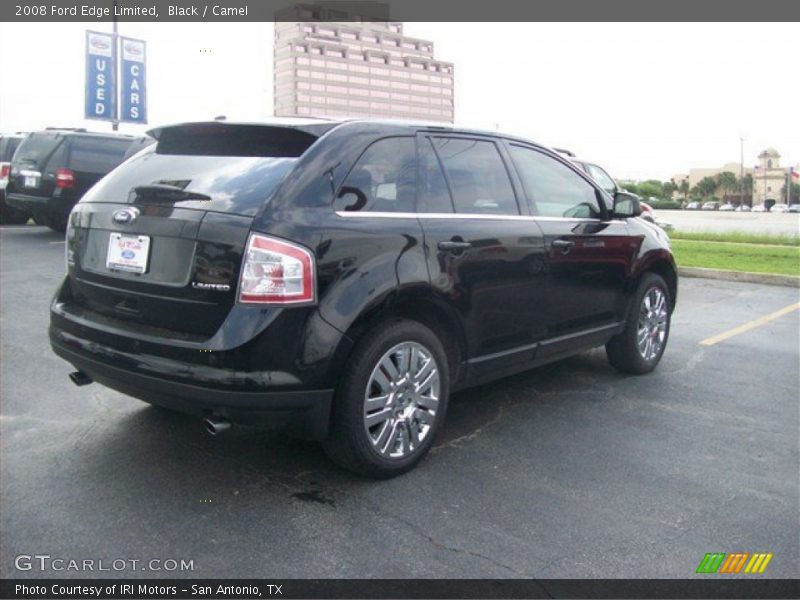 Black / Camel 2008 Ford Edge Limited